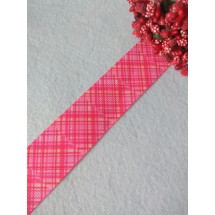 Лента репсовая с рисунком 25мм, цена за 1 м